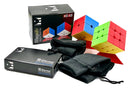 D ETERNAL Magnity Speed Cube Combo Set of 2M 2x2 and 3M 3x3 Magnetic High Speed Stickerless Magic Puzzle Cubes Game Toy (Magnity (2x2+3x3))