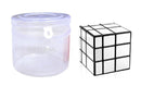 D ETERNAL Magic Silver  Mirror Cube High Speed Cube Puzzle Toys with Cube Box