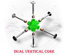 D ETERNAL QiYi MoFangGe The Valk 3 Power 3x3x3 Stickerless Magic Cube 3X3 Professional Speed Cube