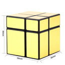 D Eternal  2x2x2 Gold  Mirror High Speed Magic Puzzle Cube
