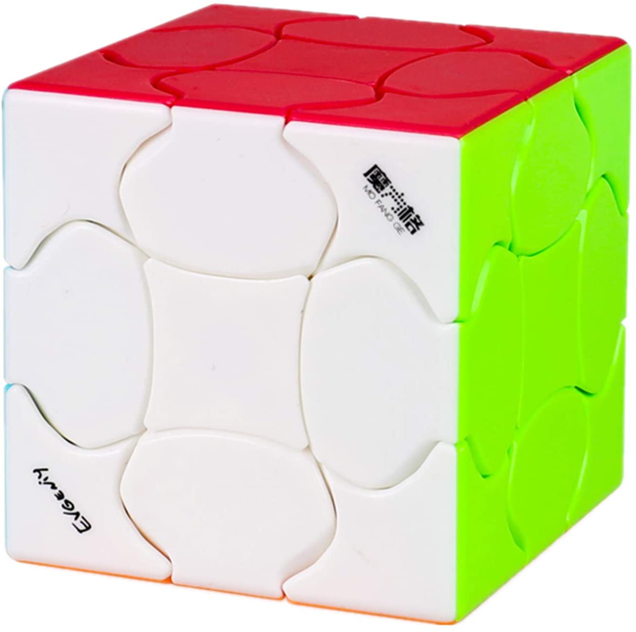 Place Games Cubo Mágico PRO Qiyi Mirror Blocks Profissional 3x3x3 Verde  Cuber Brasil