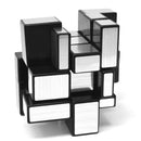 D ETERNAL Magic Silver  Mirror Cube High Speed Cube Puzzle Toys with Cube Box