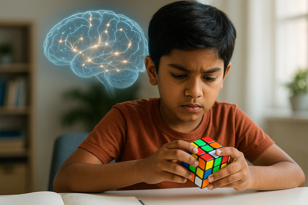 The Science Behind Puzzle Solving: How Rubik's Cubes Boost Your Child's Brain Development