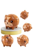 D ETERNAL 3D Animal Speed Magic Puzzle Cube Game Toy