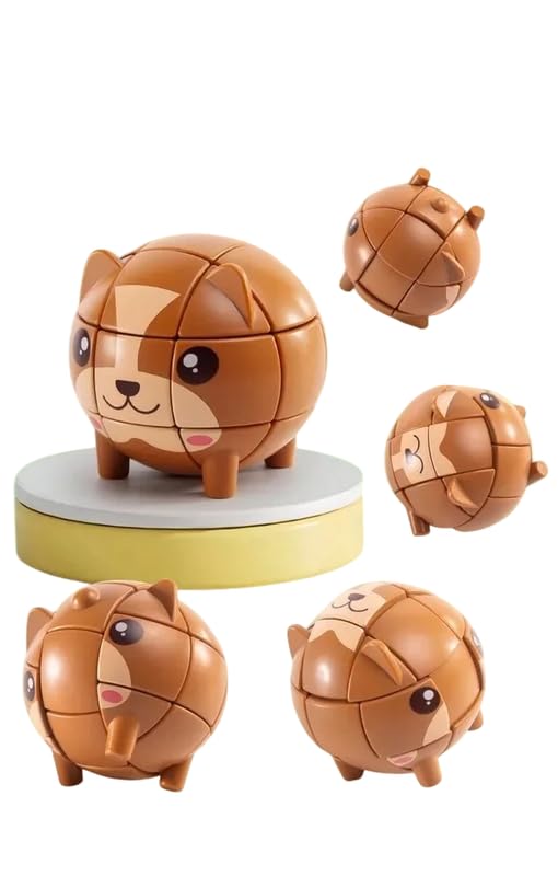 D ETERNAL 3D Animal Speed Magic Puzzle Cube Game Toy