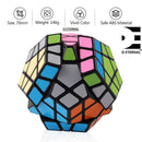 D ETERNAL QiYi 12-Axis 3-Layer Megaminx Speed Cube Pentagon Puzzle Cube