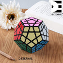 D ETERNAL QiYi 12-Axis 3-Layer Megaminx Speed Cube Pentagon Puzzle Cube