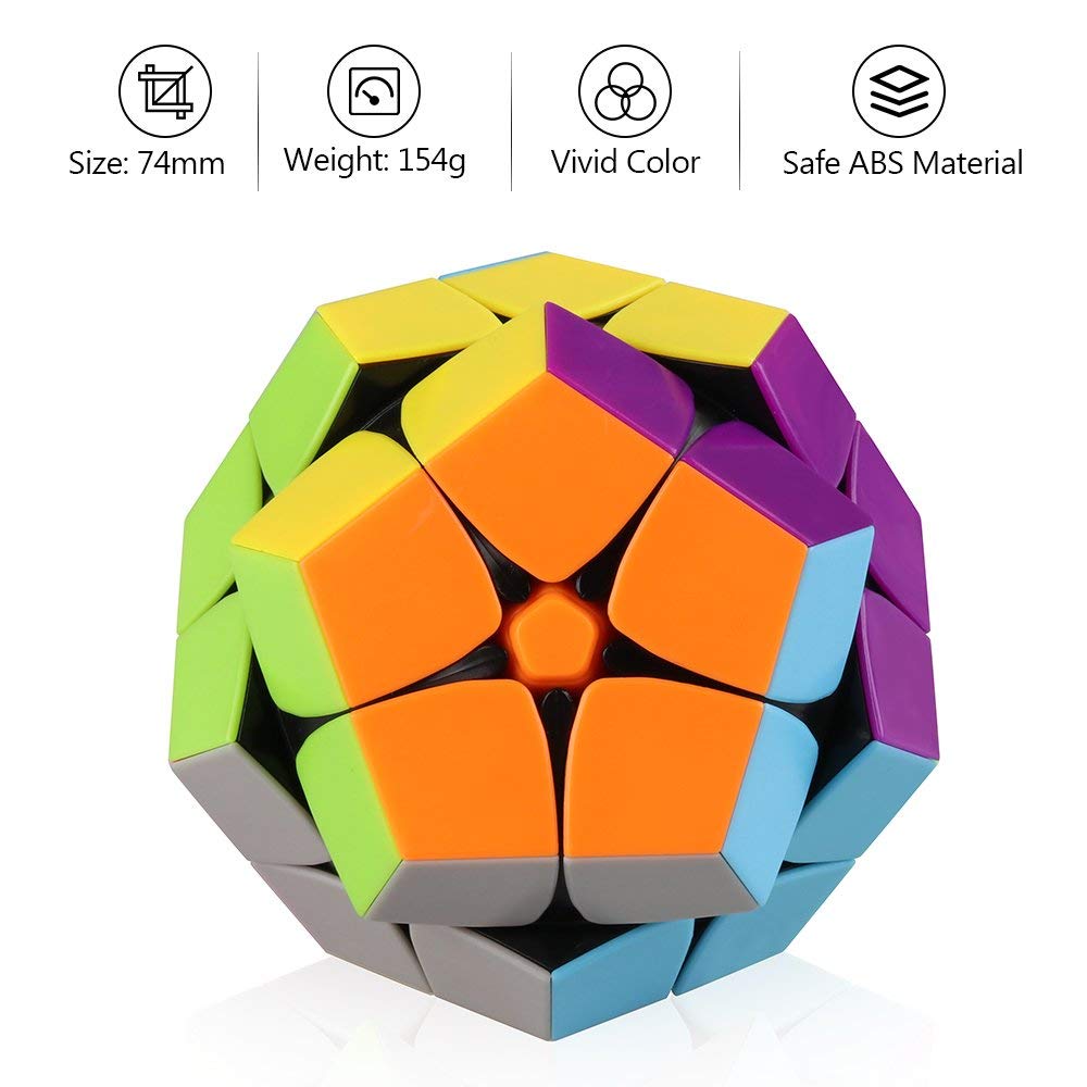 Lot De 10 Speed Cubes Vdealen – 2x2, 3x3, Pyramide, Megaminx, Skewb Et Plus – Pour Débutants Et Experts