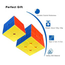D ETERNAL Cube Combo Set Of 2X2 3X3 High Speed Stickerless Puzzle Cube Game Toy