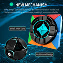 D Eternal Speed Cube 2x2, Puzzle with Stand, High Speed Stickerless Puzzle Cube 2 by 2 Game Toy (2x2+Stand)