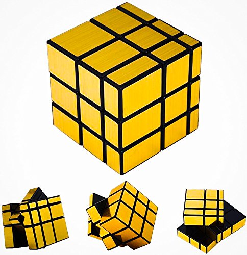 D ETERNAL Cube 2x2, 3x3 and Gold Mirror Cube High Speed Magic Puzzle Cubes Combo