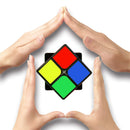 D ETERNAL Cube 2x2, 3x3 and Gold Mirror Cube High Speed Magic Puzzle Cubes Combo