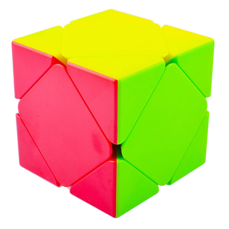 D ETERNAL Speed Cube Combo Set of Skewb and Mastermorphix Cubes Puzzle Game Toy