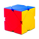 D ETERNAL Cube Set of Pyraminx Triangle Mastermorphix and Skewb Stickerless Combo Cubes Puzzles Game Toy