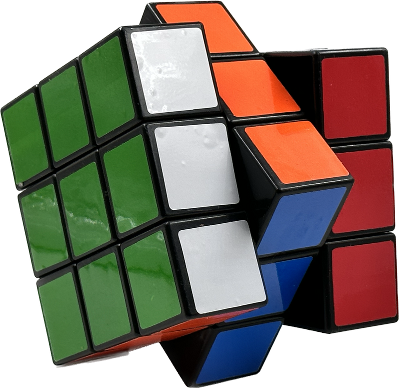 D ETERNAL Jumbo Size Cube (10CmX10Cm) 3x3 Cube High Speed Magic Puzzle Cube 3 by 3 Cubic Puzzle Game Toy,Multicolor