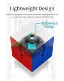 D ETERNAL Magnity 2M Cube 2x2 (Magnetic) Stickerless Magic Speed Cube Puzzle Game for Kids (Magnity 2M 2x2 (Magnetic))