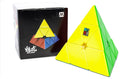 D ETERNAL MoYu MFJS MEILONG Magnetic Cube Pyraminx Pyramid Triangle Stickerless Magic Puzzle Cubic Cube (Magnetic Pyramid)
