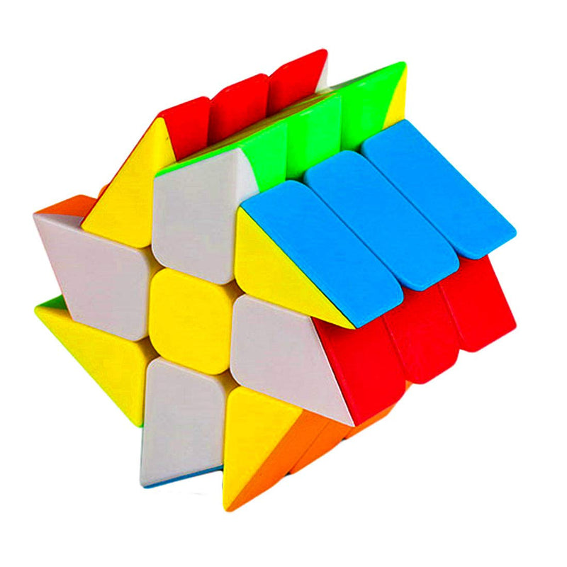 D ETERNAL Speed Cube Combo Set Triangle, Megaminx, Skewb, Windmill & Fisher Cube Puzzle Set (5 Pieces)