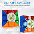 D ETERNAL MoYu Rs3M 2020 Magnetic Cube 3x3 High Speed Stickerless Magic Magnet Cube 3by 3 Smooth & Fast Puzzle Game for Kids & Adults