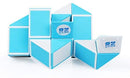 D ETERNAL QiYi Snake Speed Cube, 24 Blocks Geometric Brain Teaser Ruler Cube Wedges Twist Puzzle Toy (Snake Cube)