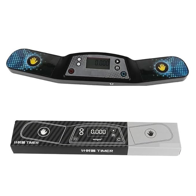 D ETERNAL Sengso Timer for Speed Cubing, Speed Timer for Professional Athletics, Touch Control Timer with Display, Timer for Cube Race Stack Competition