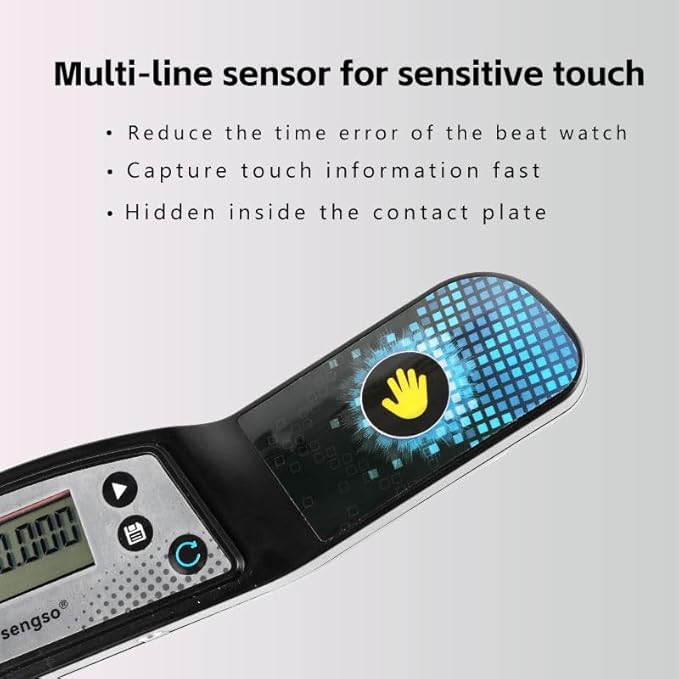 D ETERNAL Sengso Timer for Speed Cubing, Speed Timer for Professional Athletics, Touch Control Timer with Display, Timer for Cube Race Stack Competition