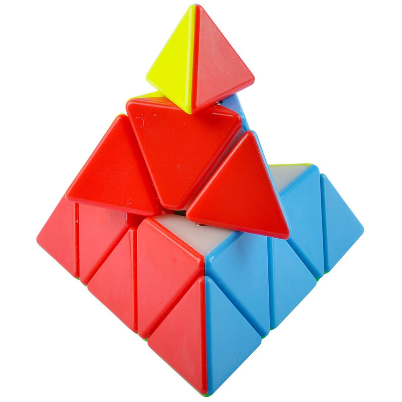 D ETERNALSpeed Cube Combo Bundle Set of 2x2, 3x3, Pyraminx Triangle, Megaminx & Skewb Cube Puzzle Game