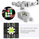 D ETERNAL Speed Cube Combo Set of 2x2x2 & 3x3x3 Puzzle Cube Toy, black base