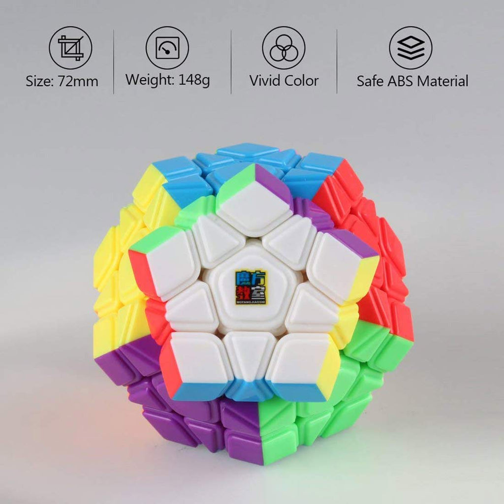 Cube Comb D ETERNAL Speed Cube Combo Set of 5x5 Cube and 3 Layer Megaminx High S