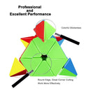 D ETERNAL Speed Cube Combo Set of Gear Cube and Pyraminx Triangle Puzzle Cube (Combo Gear+Pyramid)