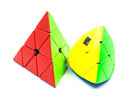 D ETERNAL Speed Cube Combo Set of Triangle and Mastermorphix Cubes Puzzle Game Toy