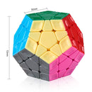 D ETERNAL Speed Cube Combo Set of (Combo(2x2+3x3+4x4+5x5+Pyramid+Megaminx+Mastermorphix+Skewb)) Cube Puzzle