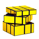 D ETERNAL Stickerless Cube Combo Set of 4x4 and Stickered Gold Mirror Puzzle Cubes Combo (4x4 Cube +Mirror Cube)