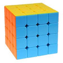 D ETERNAL Stickerless Cube Combo Set of 4x4 and Stickered Gold Mirror Puzzle Cubes Combo (4x4 Cube +Mirror Cube)