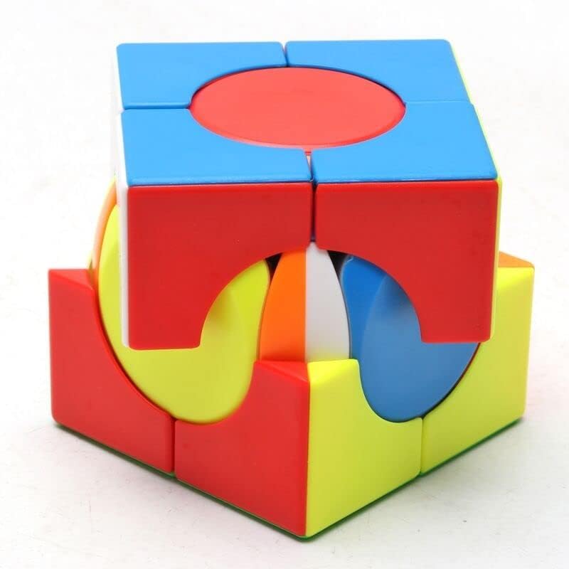 D ETERNAL YJ yj tianyuan O2 Cube V3 Speed Cube 1x1 Magic Cube Puzzle O2 Unique Cubes (TianYuan O2 V3)