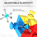 D ETERNAL 3x3 Stickerless Speedcube for Kids & Adults | Beginner Set With Cube Stand and Protecting Pouch Bag Combo (3x3+Stand+Bag)