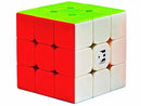D ETERNAL 3x3 Stickerless Speedcube for Kids & Adults | Beginner Set With Cube Stand and Protecting Pouch Bag Combo (3x3+Stand+Bag)