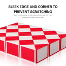 D ETERNAL QiYi Snake Speed Cube, 24 Blocks Geometric Brain Teaser Ruler Cube Wedges Twist Puzzle Toy (Snake Cube)