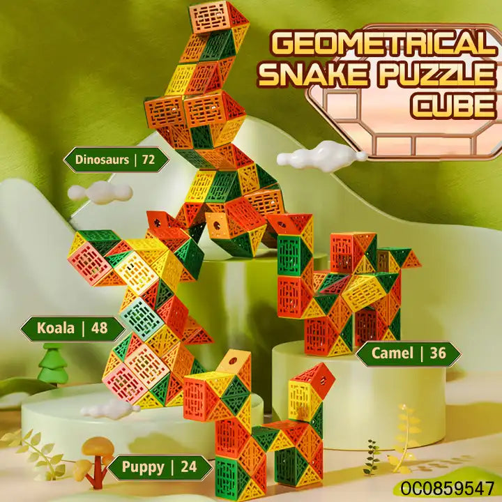 D Eternal QY DNA Snake Cube