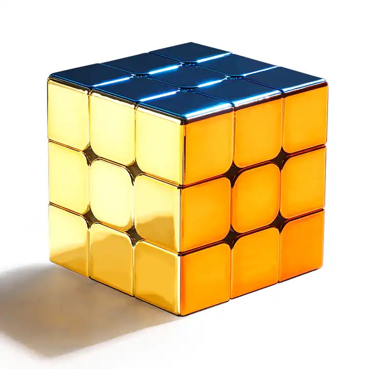 D Eternal Magnetic Metallic Cube 3x3