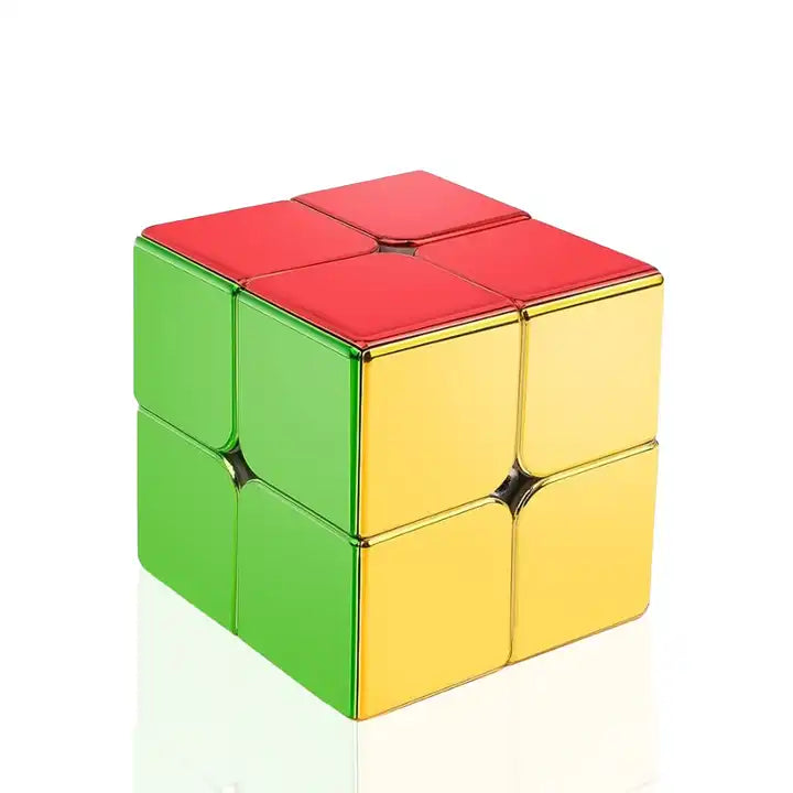 D Eternal Metallic Magnetic Cube 2x2
