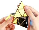 D Eternal Magnetic Metallic Pyraminx Pyramid Cube