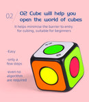 D Eternal QY O2 Cube V1 Speed Cube 1x1 Magic Cube Puzzle O2 Unique Cubes