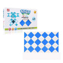 D ETERNAL QiYi Snake Speed Cube, 24 Blocks Geometric Brain Teaser Ruler Cube Wedges Twist Puzzle Toy (Snake Cube)