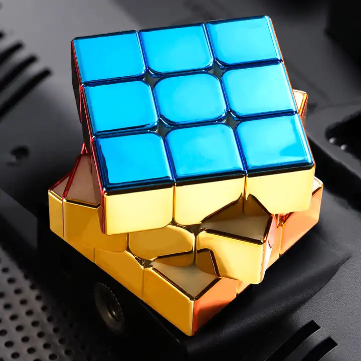 D Eternal Magnetic Metallic Cube 3x3