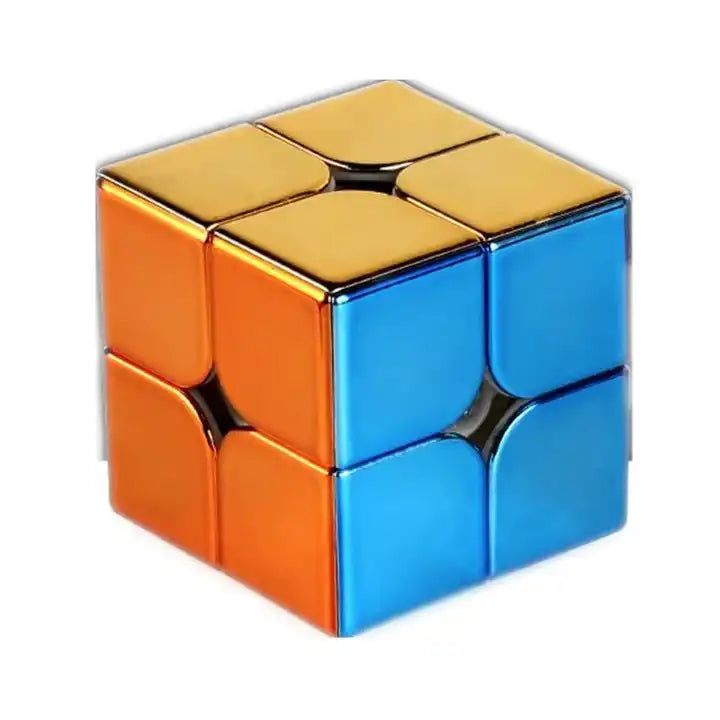 D Eternal 2x2 Metallic Magnetic Cube