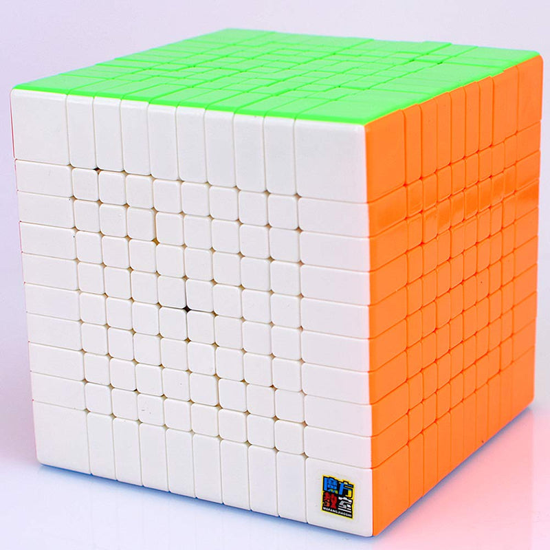 D Eternal Moyu Meilong 10x10 Speed Cube Moyu MoFang JiaoShi MFJS MEILONG 10x10x10 Cubing Classroom 84mm Size Magic Cube Stickerless