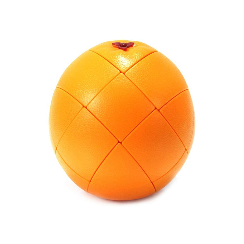 D ETERNAL Fruit Shape Stickerless Cube Combo Magic Puzzle Toy Apple cube and Orange cube ((Apple+Orange))