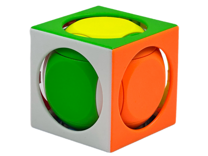 D ETERNAL YJ Tianyuan O2 Cube V2 and V3 Combo Set Speed Cube 1x1 Magic Cube Puzzle O2 Unique Cubes (TianYuan O2 (V2+V3))