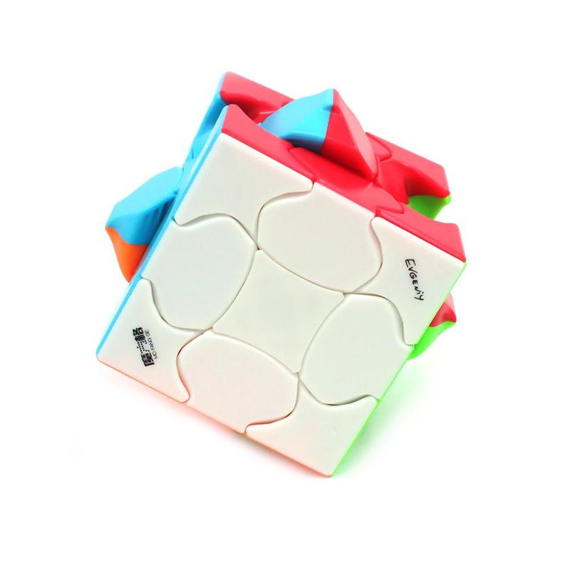 D ETERNAL QiYi Fluffy Cube High Speed stickerless Magic Cube 3x3x3